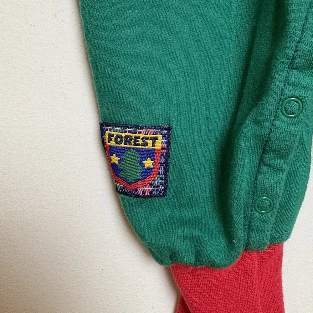 VTG Gymboree Rainbow Tag Bib Colorblock 90s Plaid Overalls X-Small 9-18 Months